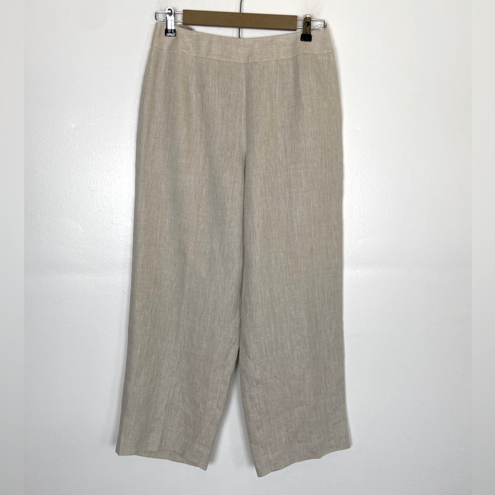 Talbots Cream Ankle Pants